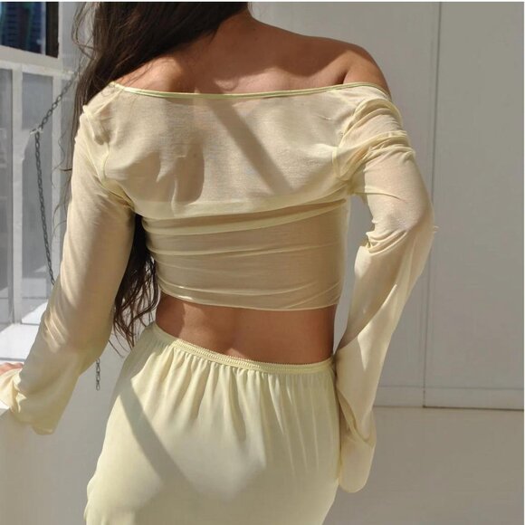 NEW Corset Cover Lime Mirror Palais - Picture 4 of 7